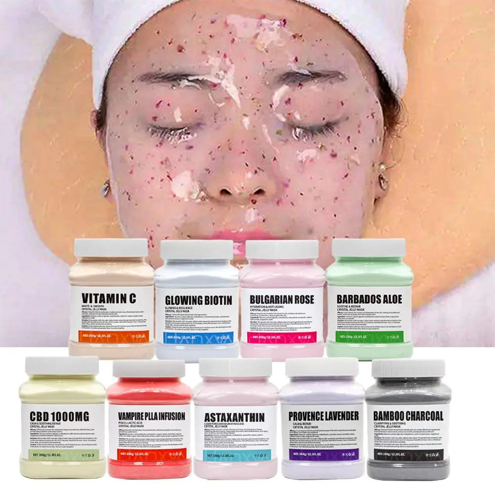 Jelly Mask Profesional: Ritual de Restauración con Pétalos de Rosa