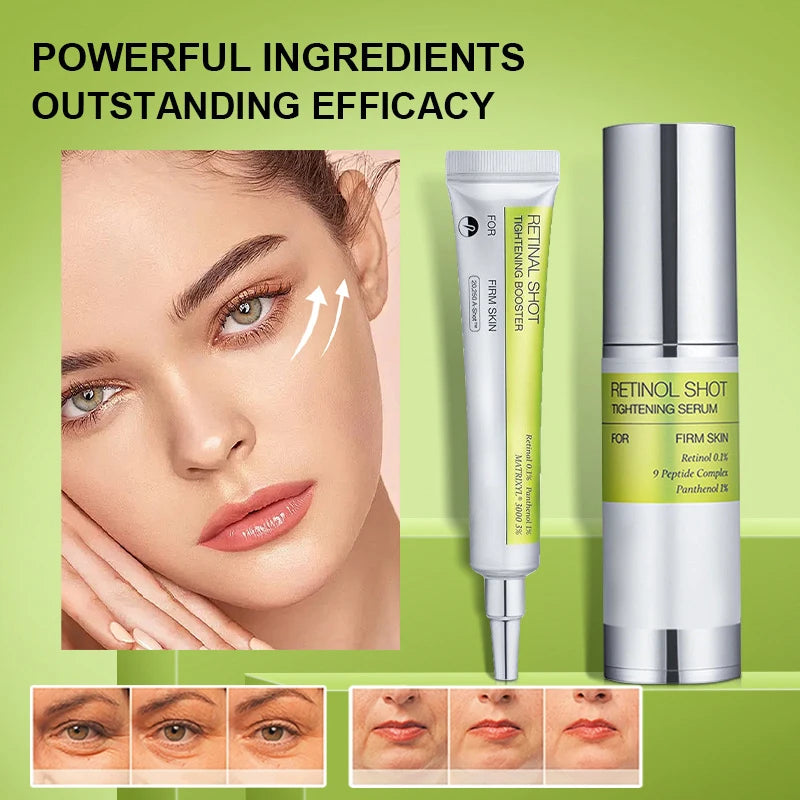 Retinol Shot Tightening Duo Professional Firming Serum y Booster Kit