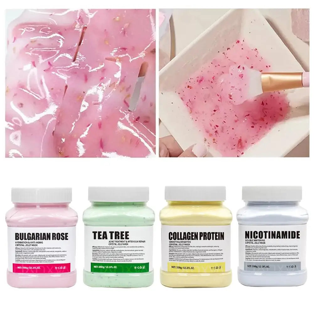 Jelly Mask Profesional: Ritual de Restauración con Pétalos de Rosa