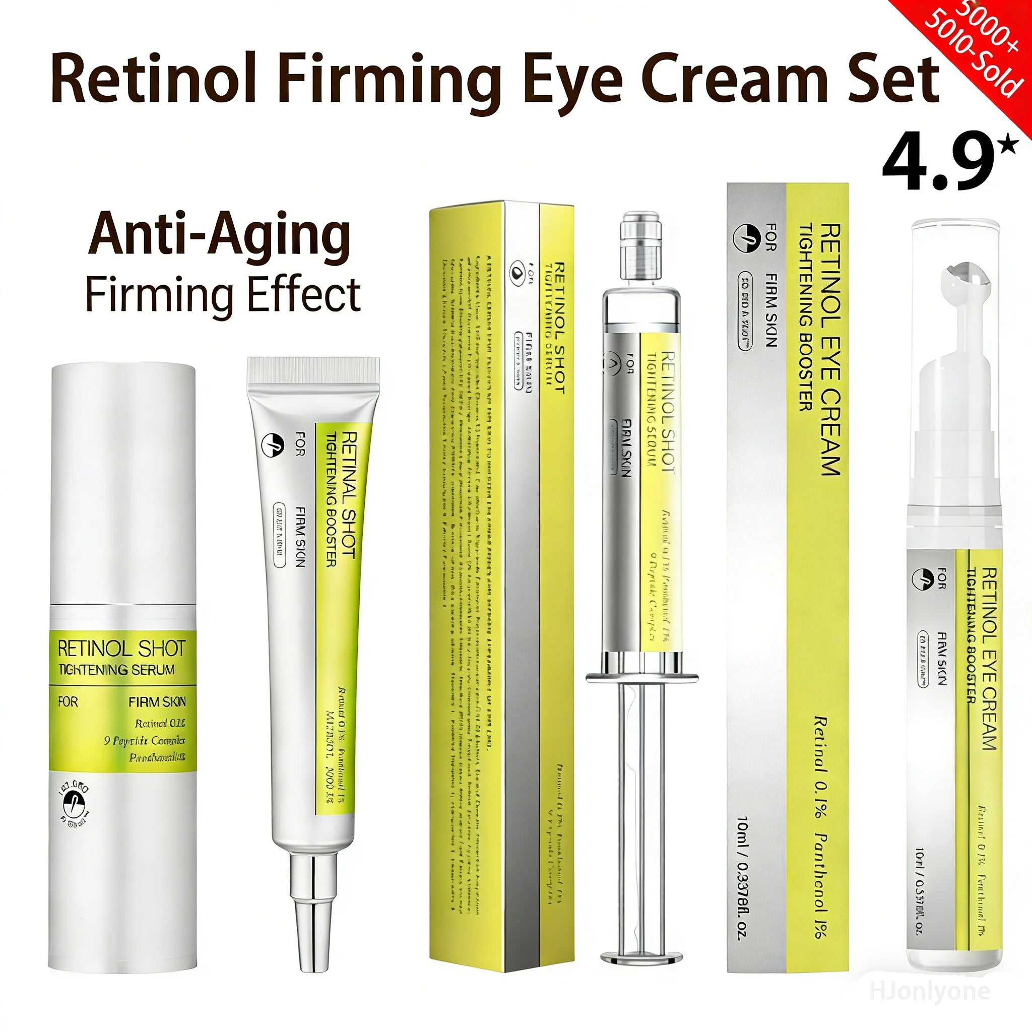 Retinol Shot Ritual Kit: Intensive Eye & Facial Rejuvenation